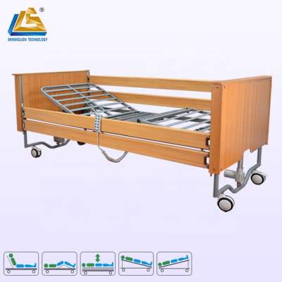 Elderly uses five function electric nursing bed